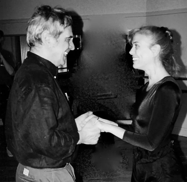 janet with curtis